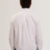 ALVIRO Grafik Yama Geniş Kesim Pamuklu Gömlek
