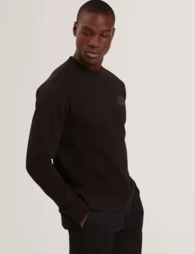 ATBOX Logolu Pamuklu Bisiklet Yaka Sweatshirt