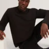 ATBOX Logolu Pamuklu Bisiklet Yaka Sweatshirt