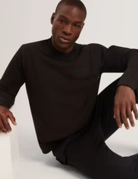 ATBOX Logolu Pamuklu Bisiklet Yaka Sweatshirt