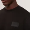 ATBOX Logolu Pamuklu Bisiklet Yaka Sweatshirt