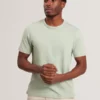 BARTOL Hafif Pamuk-Keten Yaka Tişört