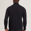 CAINDLE Waffle Örgü Çeyrek Fermuarlı Sweatshirt