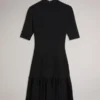 CANDDY Pileli Etek Ucu Bodycon Örme Mini Elbise