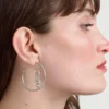 CASSIDY Cascade Halka Kristal Küpeler