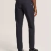 COMPACT HERRINGBONE PANTOLON Black Beauty