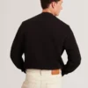 ELATES Balıksırtı Desenli Yuvarlak Yaka Sweatshirt