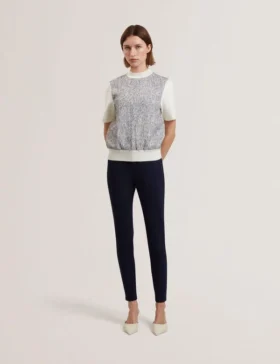 FELINDA Skinny Streç Jersey Pantolon Tayt