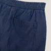 GANMO Bol Kesim Çekip Giyilen Chambray Pantolon