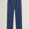 GANMO Bol Kesim Çekip Giyilen Chambray Pantolon