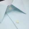 GENEVA Dokulu Esnek Pamuklu Dar Kesim Gömlek