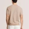 HERRINGBONE KAZAK Herringbone Örgü Kısa Kollu Üst