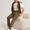 HOWETON Dar Kesim Esnek Pamuklu Chino Pantolon