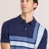 INTARSIA KAZAK POLO Sky Captain