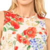 JULIANNE Poppy Desenli Tank Maxi Elbise