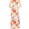 JULIANNE Poppy Desenli Tank Maxi Elbise