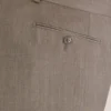 KIŞ İnce Kareli Modern Kesim Yün Takım Elbise Pantolonu
