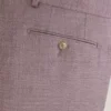 KIŞlık Sharkskin Yün Modern Kesim Takım Elbise Pantolonu