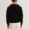 KINS Yün Oranı Yüksek Örgü Uzun Kollu Kapüşonlu Sweatshirt