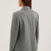 KOA Oversized Balıksırtı Tek Sıralı Blazer
