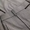 KOAT Balıksırtı Desenli Geniş Paça Terzi Kesim Pantolon