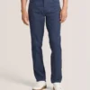 KOMPAKT HERRINGBONE PANTOLON Blue Nights