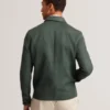 KUMARH Keten Karışımlı Fermuarlı Harrington Ceket