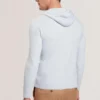 LOULAR Dokulu T Örgü Yün Karışımlı Kapüşonlu Sweatshirt