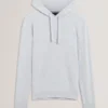 LOULAR Dokulu T Örgü Yün Karışımlı Kapüşonlu Sweatshirt