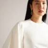 LOUNIA Dar Kesim Midi Elbise