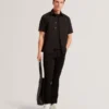 LUCKA Logo Yama Oversized Pamuklu Tişört