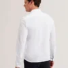 LUCKEY Uzun Kollu Pike Pamuklu Jersey Gömlek