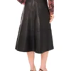 LYNDELLE Deri Maxi Etek