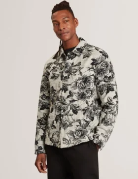 MAIRIS Tonlu Çiçek Desenli Jakarlı Overshirt
