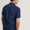 MIREK Normal Kesim Chambray Kısa Kollu Gömlek