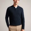 MORAR T Örme Uzun Kollu Polo Gömlek