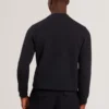ORLAITE Waffle Örgü Yuvarlak Yaka Sweatshirt