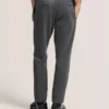 ÖRGÜ TWILL ELASTİK PANTOLON Iron Gate Heather