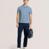 RIB ZIP POLO Nervürlü Fermuarlı Polo
