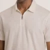 RIB ZIP POLO Nervürlü Fermuarlı Polo