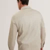 RUBINOJ Akıllı Dokuma Pamuklu Harrington Ceket