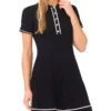 SALLY Kısa Kollu Polo Mini Elbise