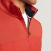 SIMONEA Dokulu Panelli Yarım Fermuarlı Modal Sweatshirt