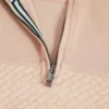SIMONEA Dokulu Panelli Yarım Fermuarlı Modal Sweatshirt