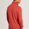 SIMONEA Dokulu Panelli Yarım Fermuarlı Modal Sweatshirt