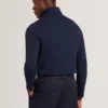 SIMONEAO Dokulu Panel Yarım Fermuarlı Modal Sweatshirt