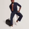 SIMONEAO Dokulu Panel Yarım Fermuarlı Modal Sweatshirt