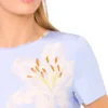 SPENCER Lily Desenli Bisiklet Yaka Tişört