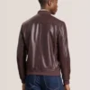 WAGGONER Deri Bomber Ceket
