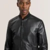WAGGONER Deri Bomber Ceket